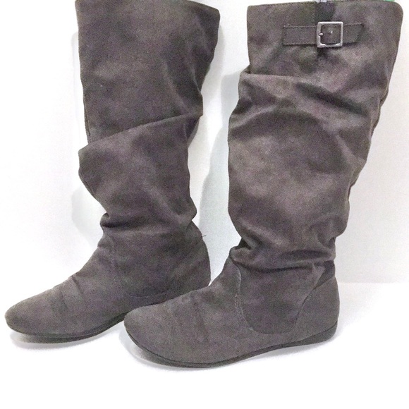 report slouch boots